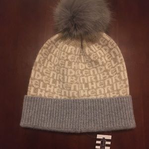 NWT Henri Bendel Cashmere winter hat
